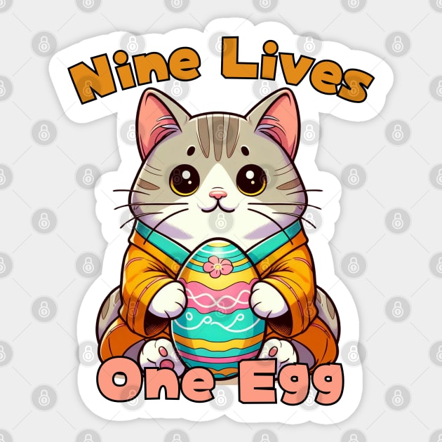 Meow Easter festival Sticker by Japanese Fever